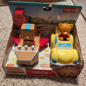 Daniel Tigers vehicles set